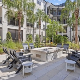 grill station outdoors