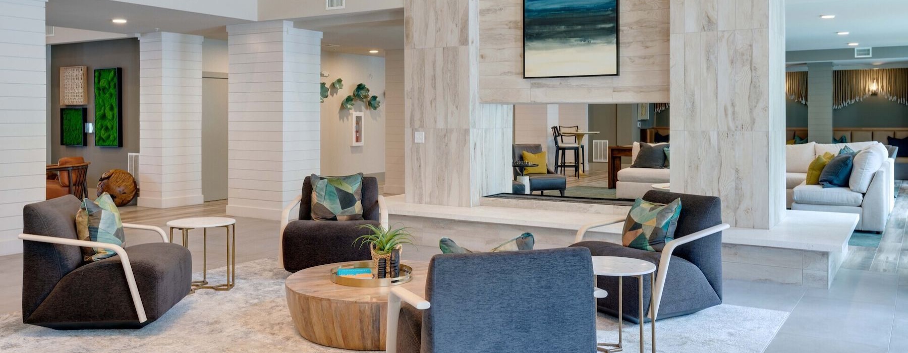 social area with ample seating options